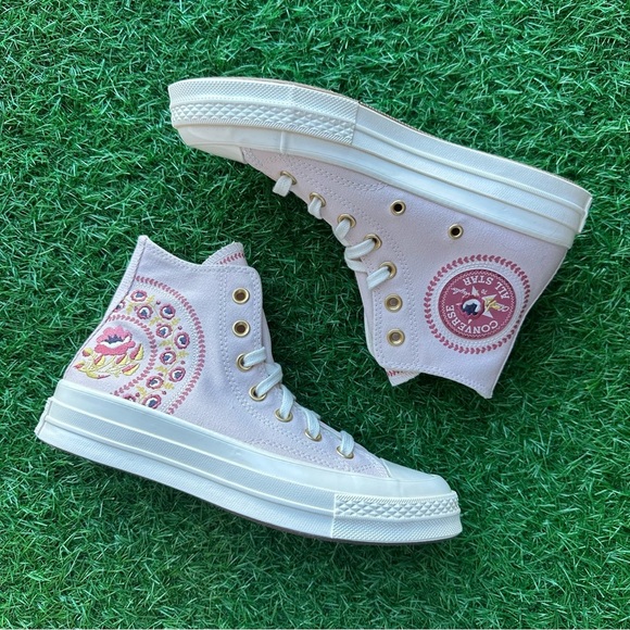 💝Converse Chuck 70 Hi Blush Hush / Royal Flush - Picture 5 of 10